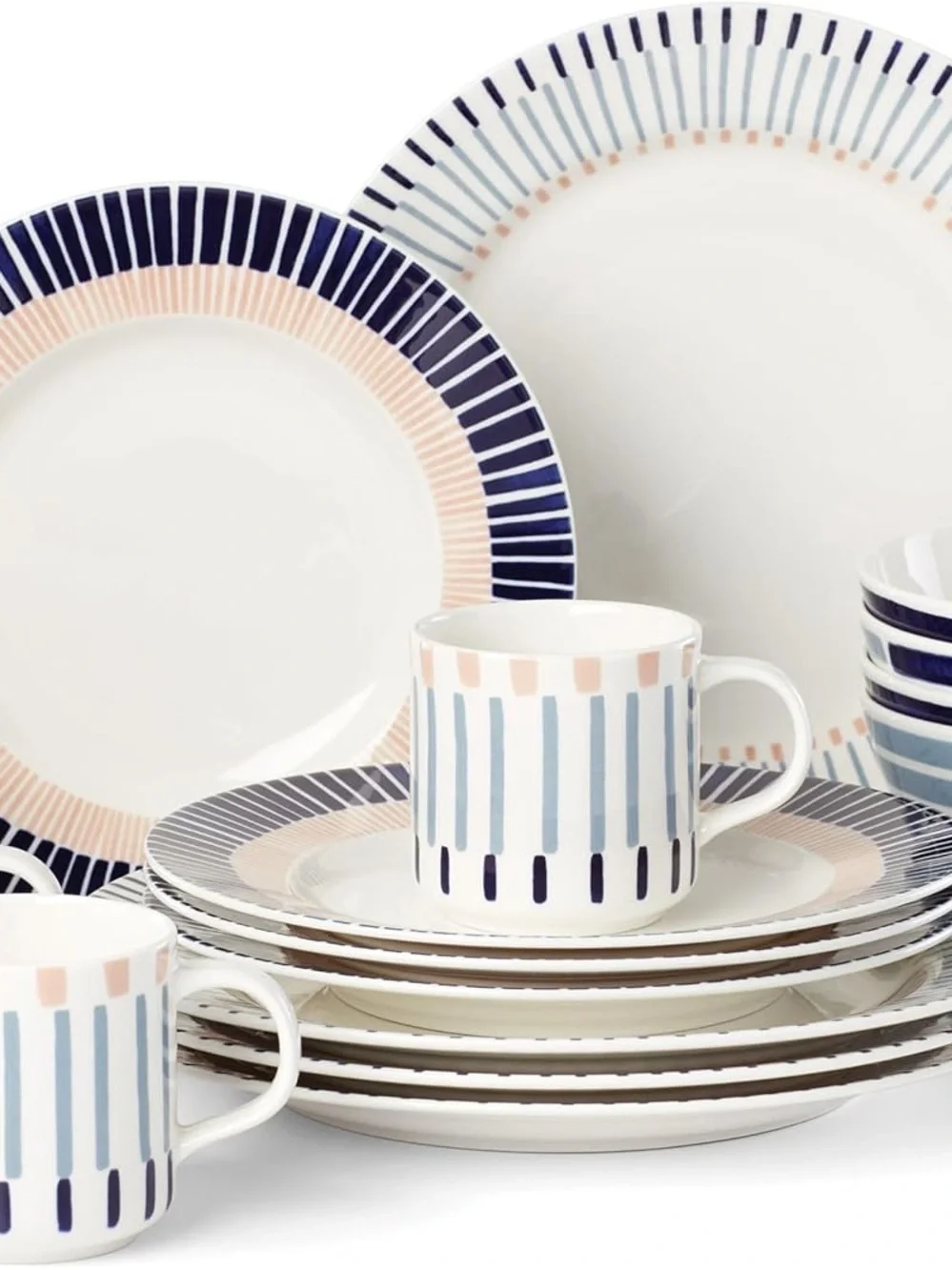 kate spade new york Brook Lane Place Setting Dinnerware, Set of 4